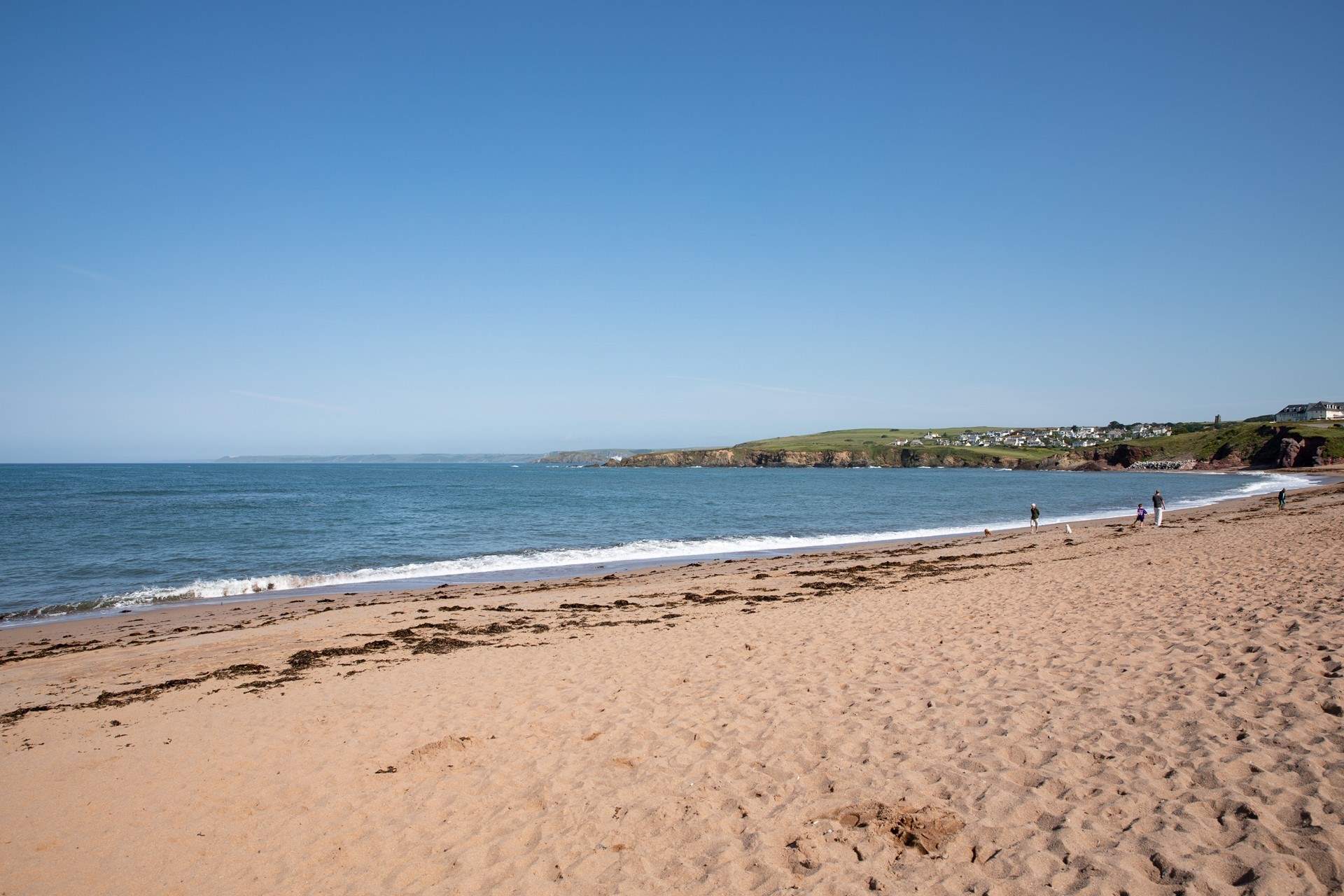 The beautiful South Milton Sands. Just one of the many glorious beaches right on your doorstep.