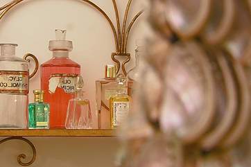 There are some lovely touches around the house.
