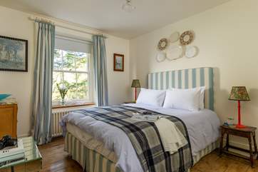 One double bedroom with lovely views.