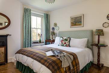 One of the double bedrooms at Meadowgate.