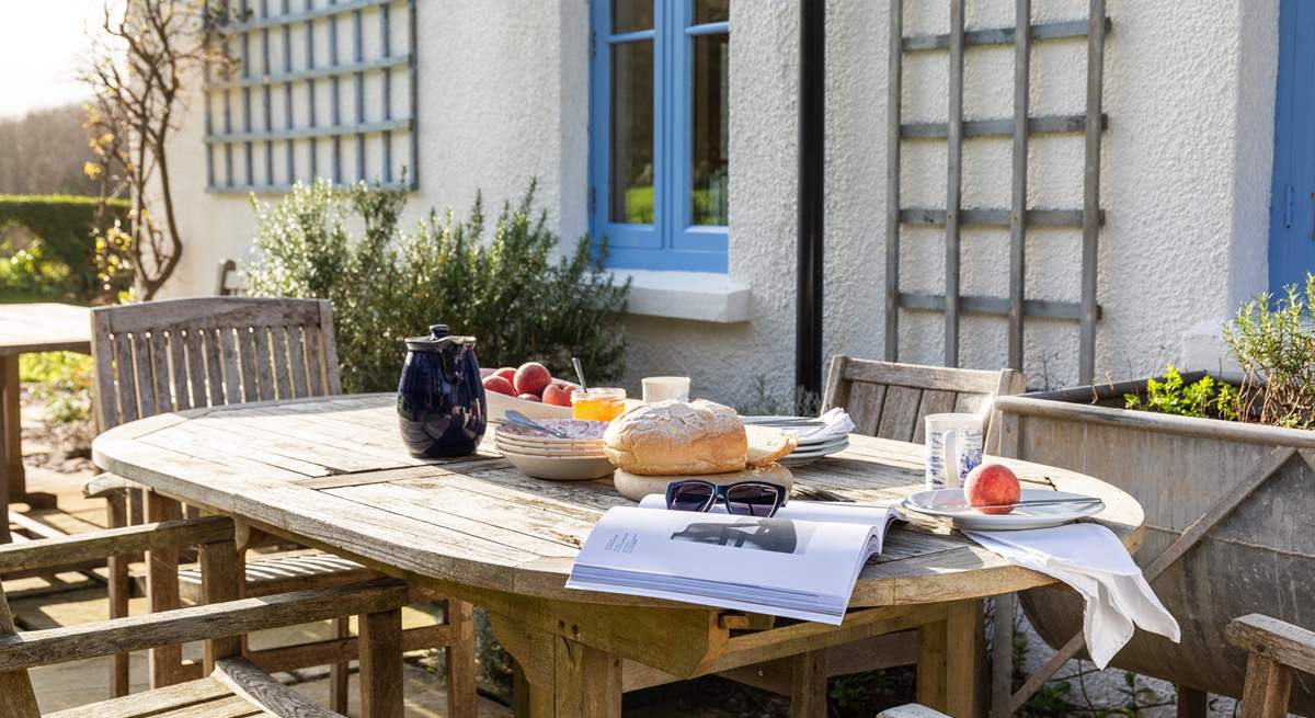 The perfect spot for al fresco dining.