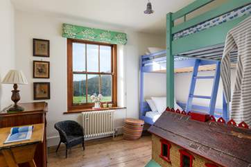 The twin bunk room.