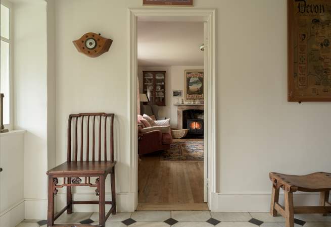 Traditional marries perfectly with contemporary here. 