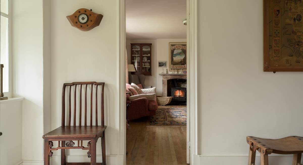 Traditional marries perfectly with contemporary here. 