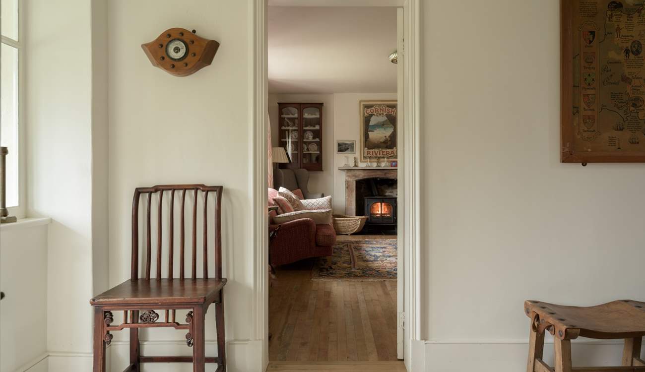 Traditional marries perfectly with contemporary here. 