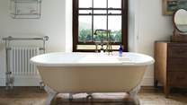 A rather magical setting for a bath.