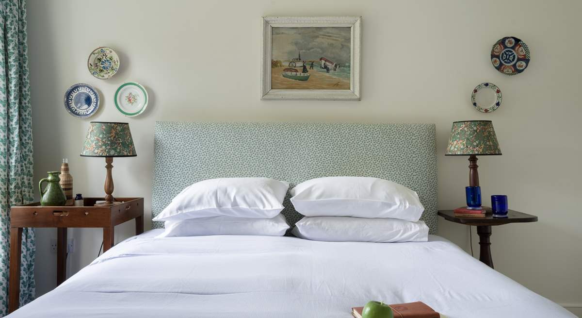 Sweet dreams in a double bedroom. 