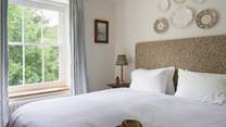 The second double bedded room on the first floor. 