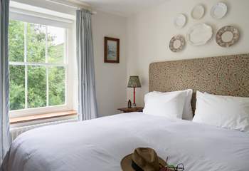 The second double bedded room on the first floor. 