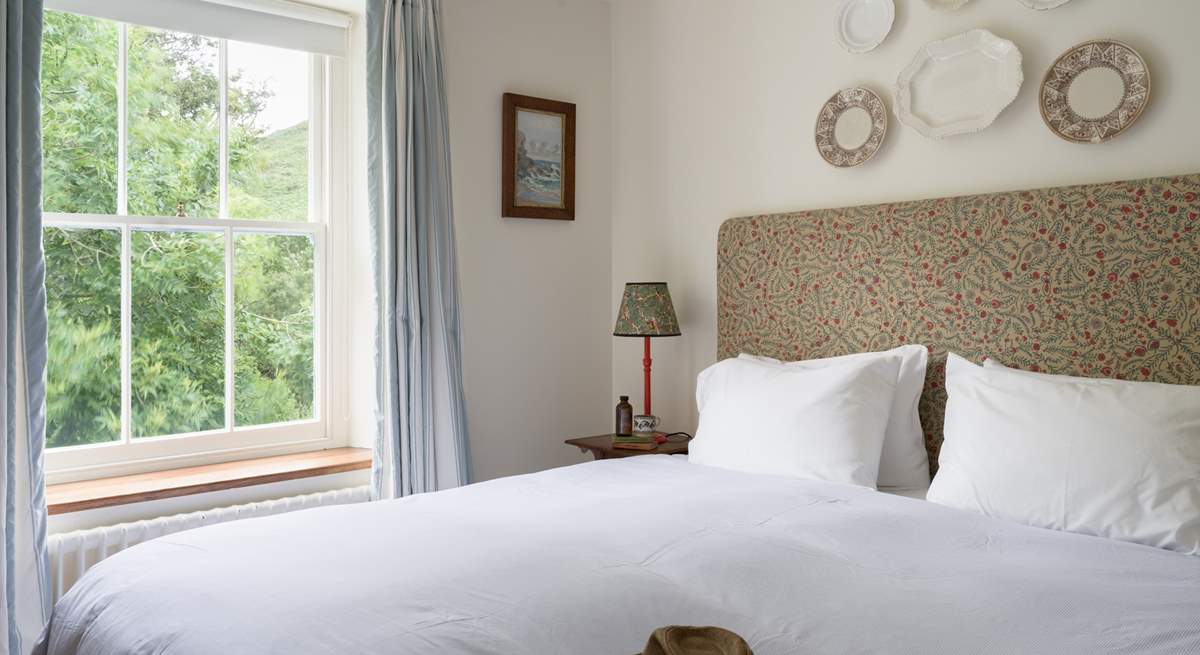 The second double bedded room on the first floor. 