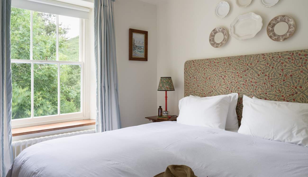 The second double bedded room on the first floor. 