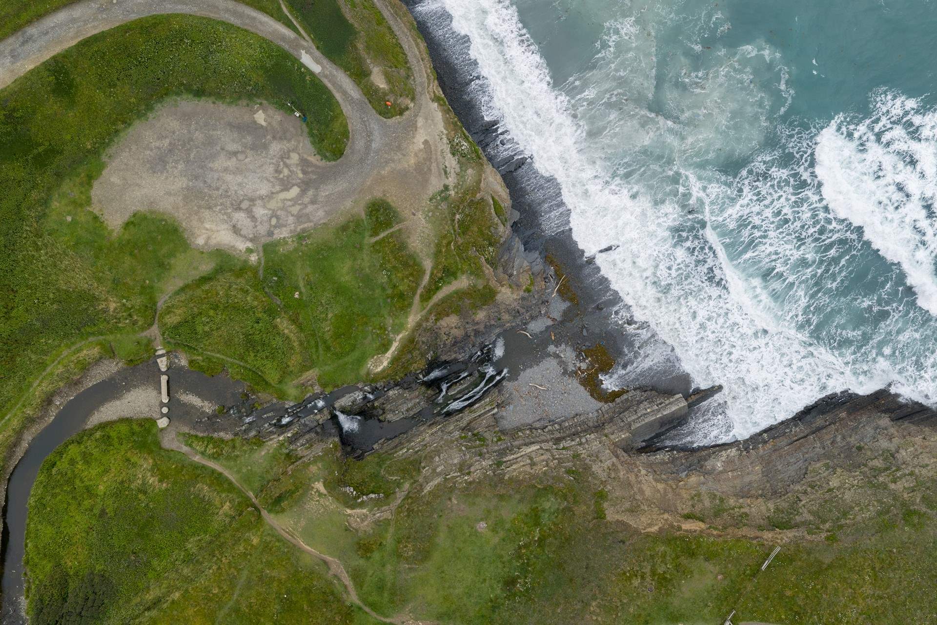 The beach is a short stroll away. 