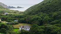 What a wonderful place, surrounded in lush countryside with the coast a short stroll away. 