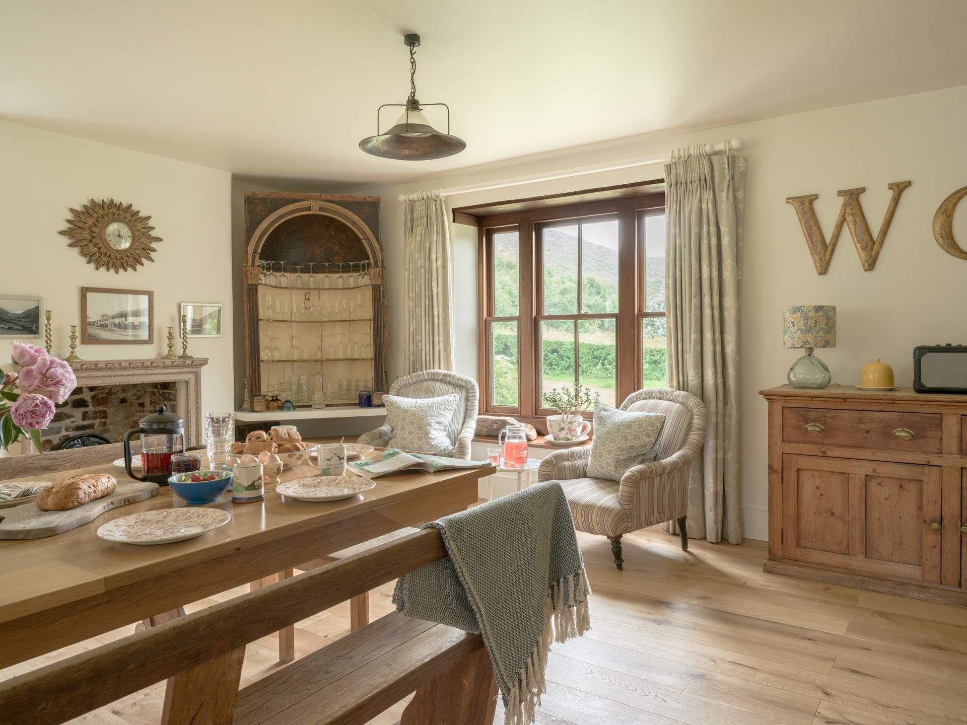 Gather everyone around the table to plan the day ahead. 