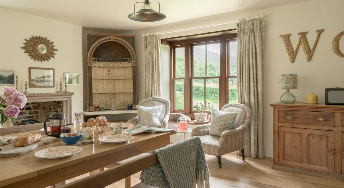 Gather everyone around the table to plan the day ahead. 