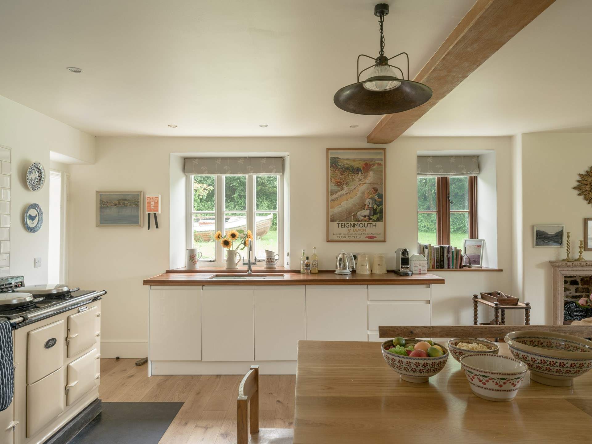 The fabulous kitchen has all the equipment you'll need.