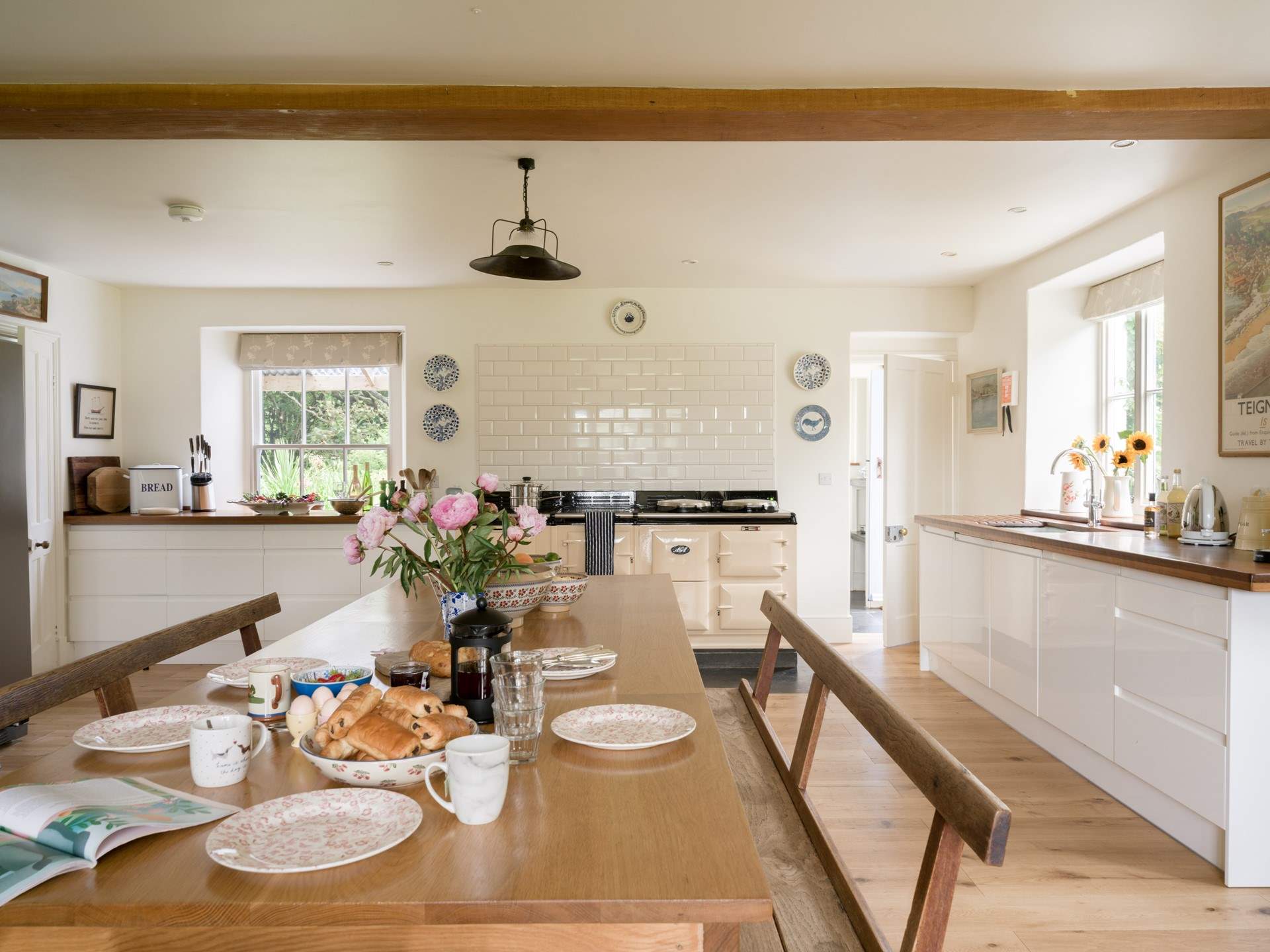 Cooking on the AGA will be such fun. 