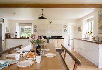 Cooking on the AGA will be such fun. 