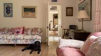 And of course, your four-legged friend is welcome to join you. 