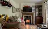 The warming wood-burner. - Thumbnail Image