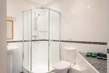 The second shower-room is just up the hallway.