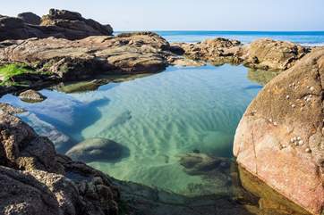 Rinsey cove, just a short drive away.