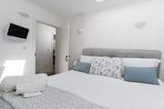 The main bedroom with en suite shower-room.