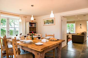Poldue House really is a great social house as one area flows into the next.