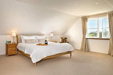Bedroom 4, on the second floor is really spacious