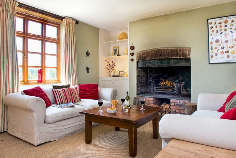 The main sitting-room is the ideal place to relax and unwind.