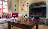 Another wood-burner in the sitting-room makes this an ideal retreat all year round. - Thumbnail Image