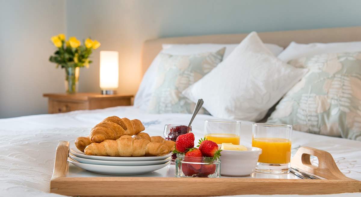 Breakfast in bed? Why not!