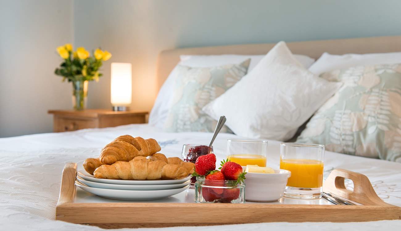 Breakfast in bed? Why not!