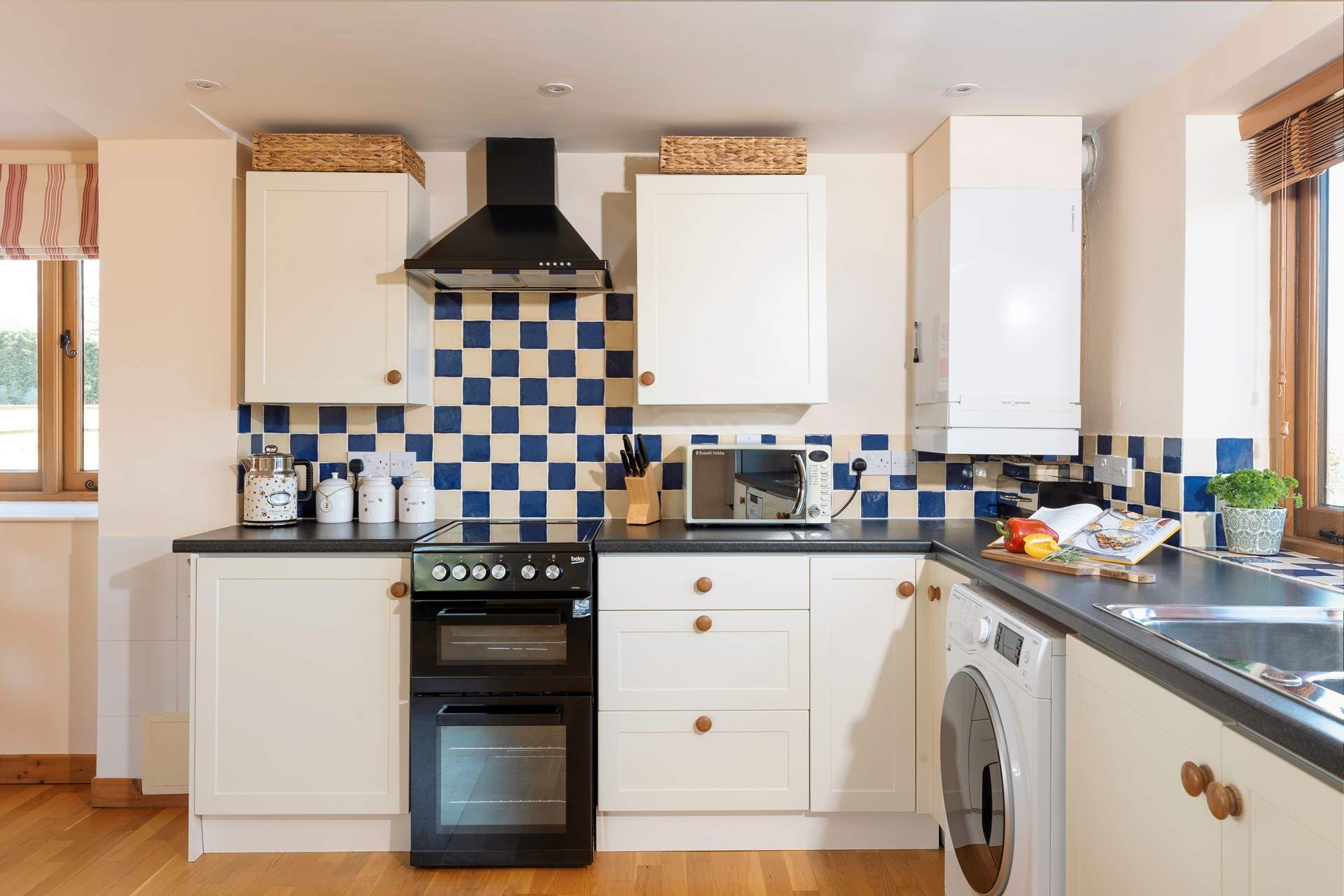 Equipped with everything you could need.