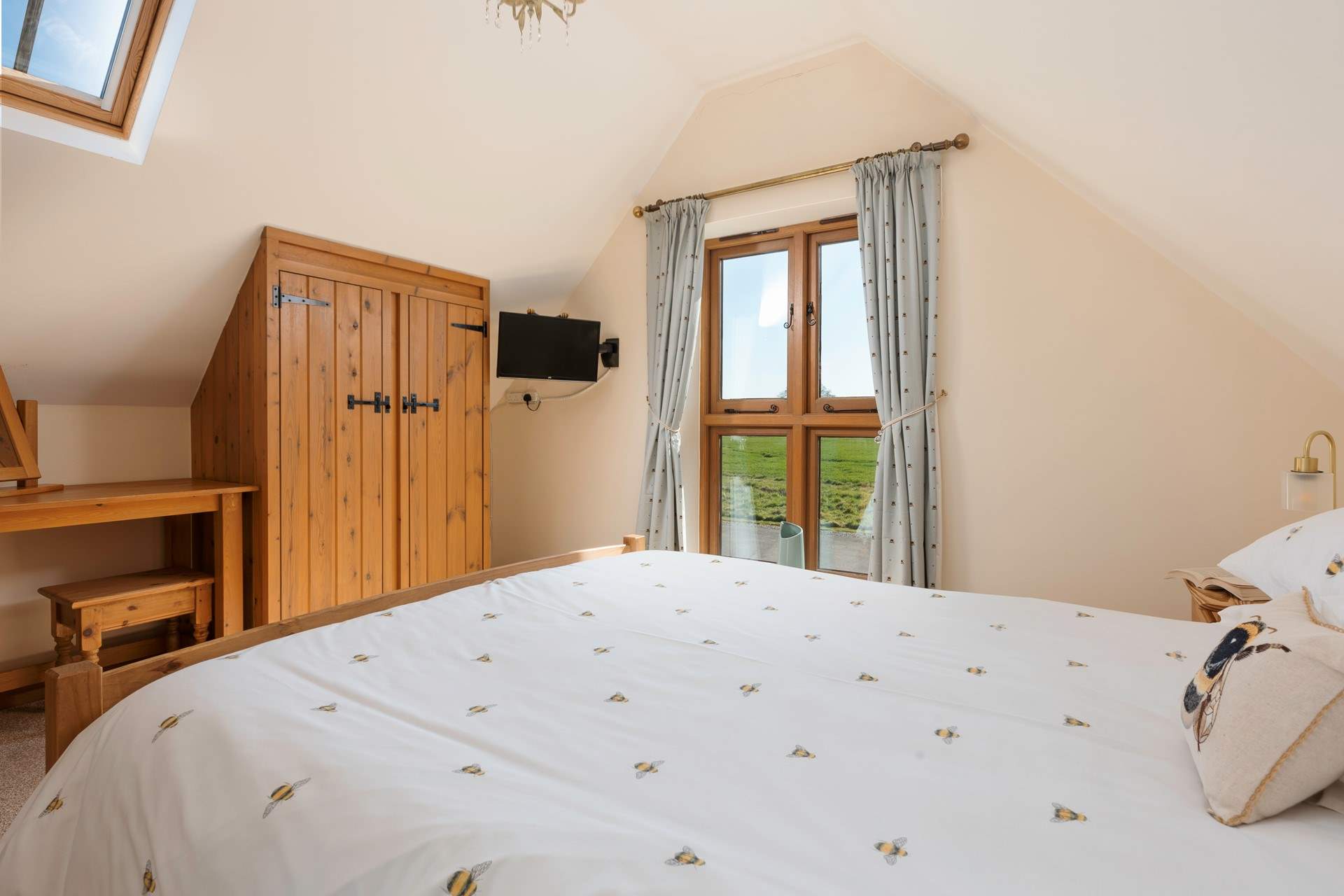 Lots of space for holiday belongings.