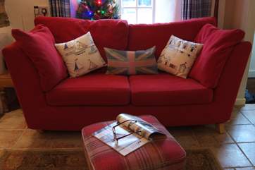 This lovely cottage is very comfortably furnished for a holiday at any time of the year.