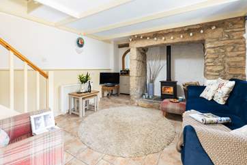 Snuggle up in front of the fire with a hot chocolate.