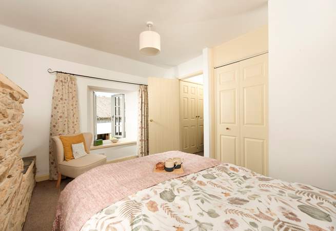The lovely bedroom perfect for two.