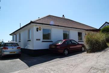 Nantivet's unassuming exterior belies its beautifully furnished, spacious interior, one step up at the front door takes you inside.