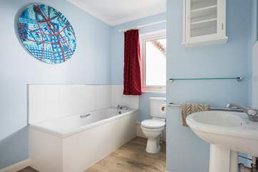 The family bathroom.