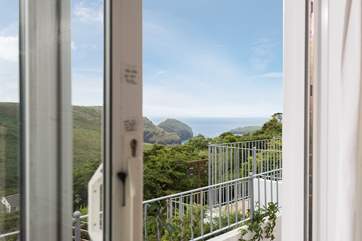 Your view from the master bed.