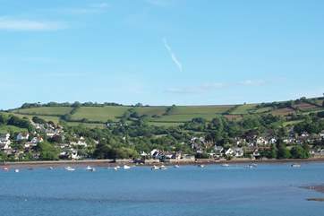 Guests will never tire of the view with various craft going up and down the river.