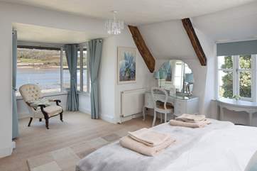 The gorgeous master bedroom.