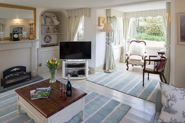 The sitting-room.