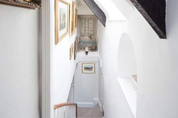 The staircase.