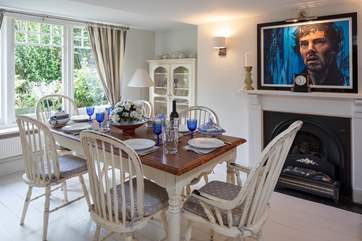 The dining-room is a great space to serve up that special meal.
