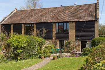 Hayloft is one of just four barn conversions in the historic National Trust village of Barrington.