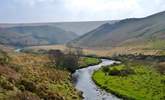 Pack a picnic and go for an Exmoor walk from Landacre to Simonsbath.  Magical moorland wherever you look and a good area to spot Exmoor ponies and Red Deer.  - Thumbnail Image