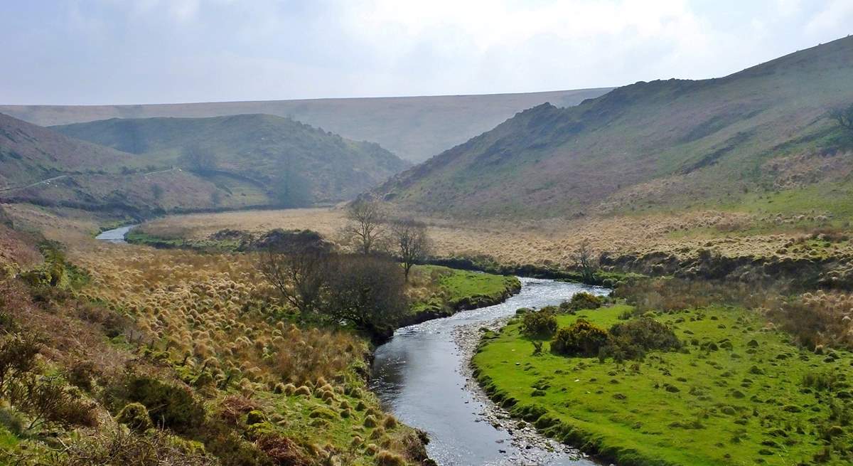 Pack a picnic and go for an Exmoor walk from Landacre to Simonsbath.  Magical moorland wherever you look and a good area to spot Exmoor ponies and Red Deer. 