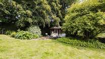 The garden is a lovely space for everyone to enjoy